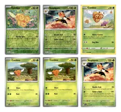 (6x) Vespiquen Lot Pokemon Cards Combee Paldea Evolved 9 Deck Building TCG - Image 1
