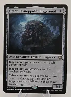 Graaz, Unstoppable Juggernaut MTG Phyrexia: All Will Be One Regular - Image 1