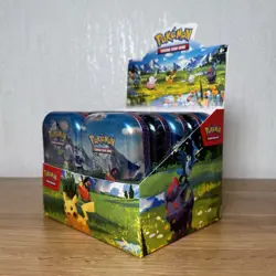 Pokemon TCG Ascended Heroes Mini Tin Display Case 10 Sealed Mini Tins (READ) - Image 1