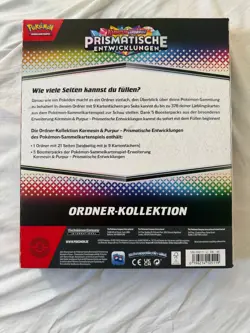 Pokemon – Prismatische Entwicklungen Binder Collection - Deutsch - OVP - Image 2