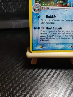 Swampert 5/17 Holo (Half Swirl) Pokemon POP Series 1 2004 LP - Image 5