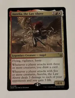 MTG Aurelia, the Law Above - Murders At Karlov Manor- LP - Image 1