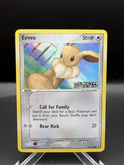 EEVEE REVERSE HOLO STAMP 69/113 EX DELTA SPECIES POKEMON ENGLISH LP/NM - Image 1