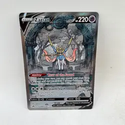 Zacian V GG48/GG70 Holo V Rare Crown Zenith Galarian Gallery Pokemon Holo LP - Image 1