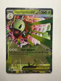 Mega Meganium ex 010/217 – Ascended Heroes Double Rare Pokemon Near Mint - Image 1