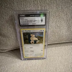 Pokemon Snorlax CGC 9 016/034 Trading Card Game Classic Promo Holo EN 2023 - Image 1