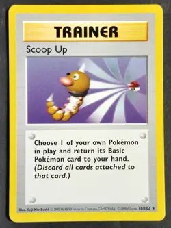 Scoop Up 078/102 'Shadowless'💥 Base Set Regular, Vintage ✰WOTC Pokemon 1999 •LP - Image 1
