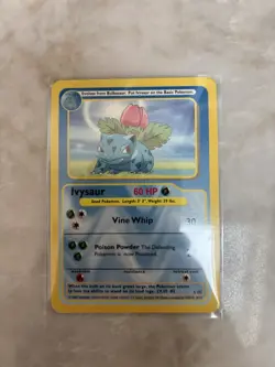 Funskool Pokemon TCG Ivysaur 60 HP Card #2 English 2004 Stage 1 Grass - Image 1