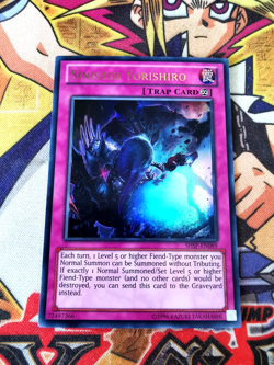 Sinister Yorishiro shsp-en089 Unltd Ed (NM+) Ultra Rare Yu-Gi-Oh! - Image 1