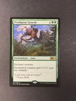Prodigious Growth - Core Set 2019 - Magic the Gathering - MTG - Image 1