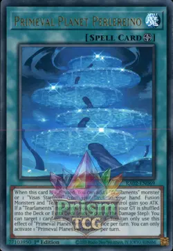 1st ed Primeval Planet Perlereino ultra rare RA02-EN069 Yugioh - Image 1