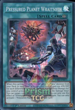 1st ed Pressured Planet Wraitsoth super rare RA02-EN073 Yugioh - Image 1