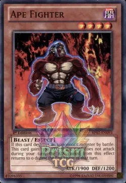 1st Ed Ape Fighter BP02-EN093 Yugioh - Image 1