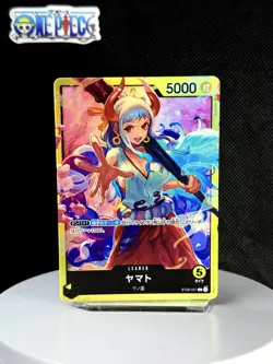 One Piece Card Game 🏴‍☠ST09-001 Yamato "Leader" NM Alt Art Foil JPN US Seller - Image 1