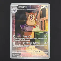 Pokemon TCG Card Raticate 099/088 Perfect Order Illustration Rare - NM - Image 1