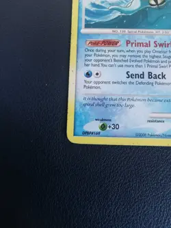 Pokemon Card Omastar 26/100 D&P Majestic Dawn Non-Holo Rare - Image 4