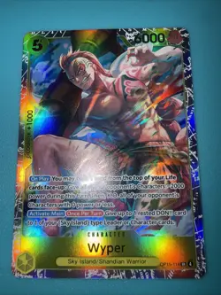 Wyper SR Adventure on Kami's Island OP15-114 NM OP Card Foil - Image 1