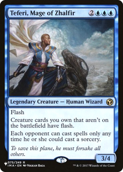 MTG - Teferi, Mage of Zhalfir - The List - Magic the Gathering - Image 1