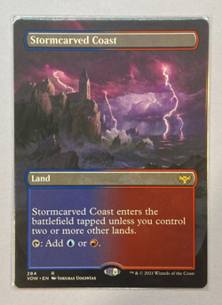 MTG - Innistrad: Crimson Vow - Stormcarved Coast - Borderless - NM - Image 1