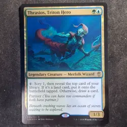 Thrasios, Triton Hero - Foil - Commander 2016 (Magic/MTG) - Image 1
