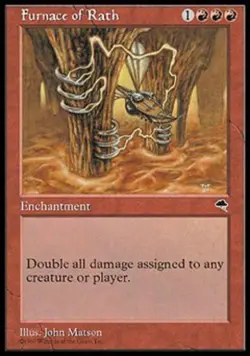 MTG English Furnace of Rath NM Normal Tempest - Image 1
