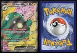Iono's Bellibolt ex 172/159 Full Art Journey Together Pokemon English NM - Image 3