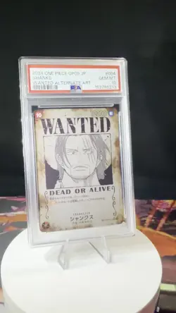 2024 ONE PIECE WANTED POSTER OP09-EMPERORS IN THE NEW WORLD #004 SHANKS PSA 10 - Image 2