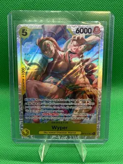 One Piece TCG Wyper OP15-114 Adventure On Kami’s Island Super Rare NM English - Image 1