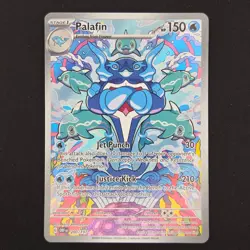 Pokemon TCG Card Palafin 200/197 Obsidian Flames Illustration Rare - NM - Image 1