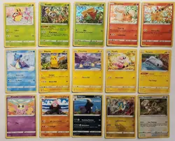 2022 McDonalds Pokemon Match Battle Promo 15 Card Set NM Complete - Image 1
