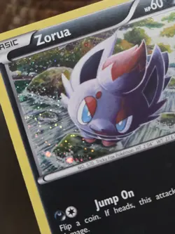 Pokemon TCG Zorua Holo BW12 Black Star Promo Card - Image 3
