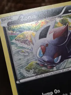 Pokemon TCG Zorua Holo BW12 Black Star Promo Card - Image 5