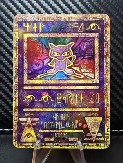 Ancient Mew Metal Card – Gold Plated Collector’s Art Edition - Image 1