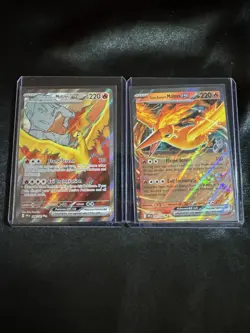 Pokemon TCG Team Rocket's Moltres EX Holo Card Lot 2 English - Image 1