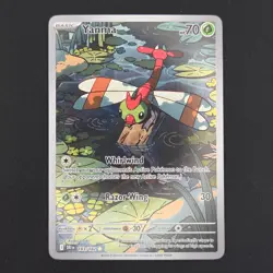 Pokemon TCG Card Yanma 183/182 Destined Rivals Illustration Rare - NM - Image 1