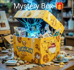 🔥Pokemon TCG Mystery Box - 3 Pokemon Booster Packs Plus 22 Extra Items🎉 - Image 1