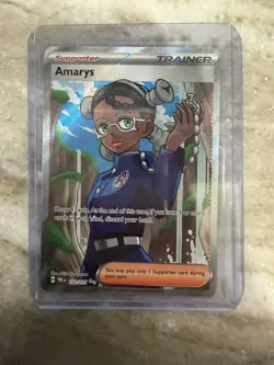 2025 Pokemon Prismatic Evolutions Amarys #132/131 - Image 1