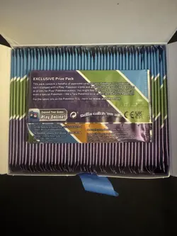 2025 Pokemon TCG Prize Pack Series 7 SEALED Booster Packs x50 - In Original Box - Image 2