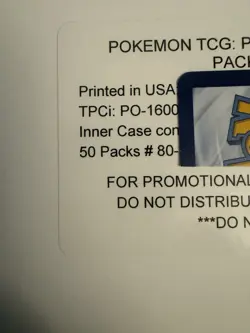 2025 Pokemon TCG Prize Pack Series 7 SEALED Booster Packs x50 - In Original Box - Image 4