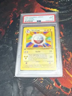 1999 Pokemon Jungle 1st Edition Electrode #18/64 PSA 9 MINT - Image 1