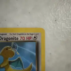 Pokemon TCG Dark Dragonite Non-Holo 22/82 LP Raw Ungraded WOTC - Image 5