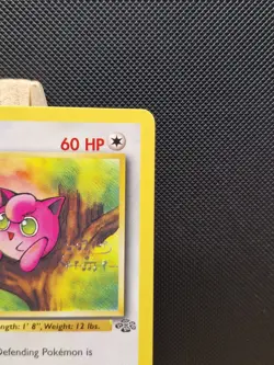 Pokemon TCG 1999 WOTC Jungle 1st Edition Jigglypuff 54/64 - Excellent - Image 4