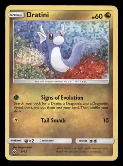 Dratini 009/012 Holo Promo McDonald's Promos 2018 Pokemon TCG HP - Image 1