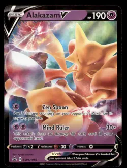 Alakazam V SWSH083 Holo Promo Sword & Shield Promo Pokemon TCG NM - Image 1
