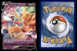 Alakazam V SWSH083 Holo Promo Sword & Shield Promo Pokemon TCG NM - Image 3