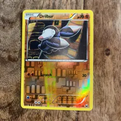 Pokemon TCG Drilbur Emerging Powers 55/98 Reverse Holo - Image 1