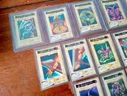 LOT OF 19 BANDAI YU-GI-OH Cards Including Blue-Eyes, Exodia etc Mixed Condition! - Image 2