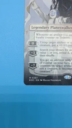 MTG Tezzeret, Cruel Captain Borderless Mythic EOE Non-Foil Magali Villeneuve - Image 4