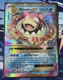 Pokemon TCG M Slowbro EX Mega XY Evolutions Ultra Rare Holo Card 27/108 - Image 1