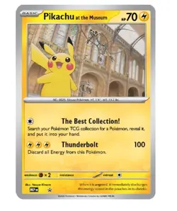 Pokemon Pikachu At The Museum x Natural History London Jumbo Card - Sealed - Image 1